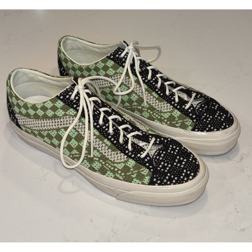 Vans OTW Old Skool 36 Engineered Knit Tap Shoe Green Men's Size 11 EUC